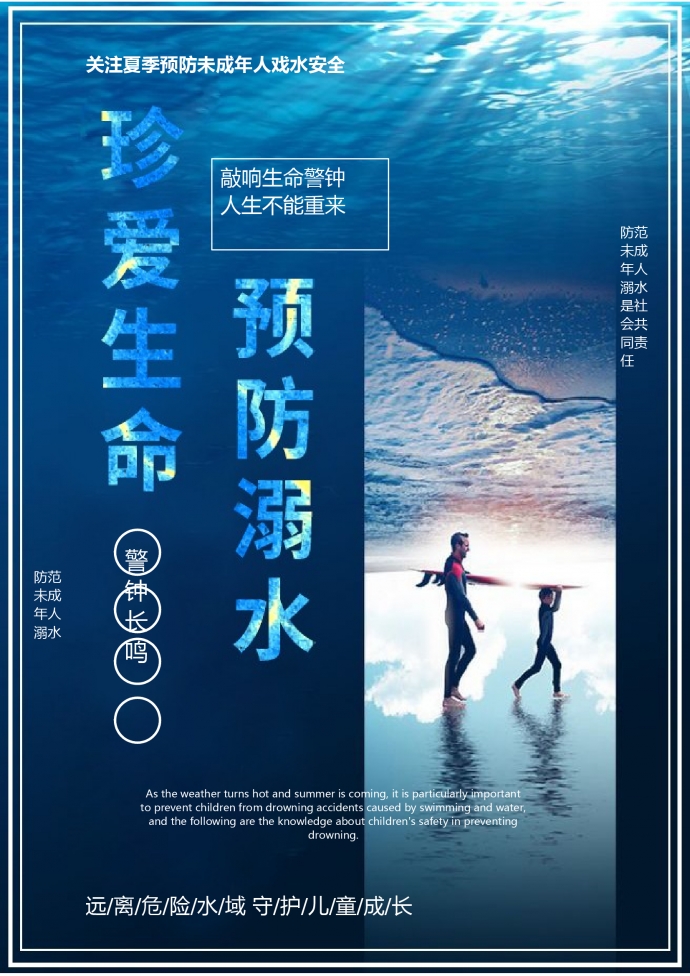 預(yù)防溺水公益海報(bào)