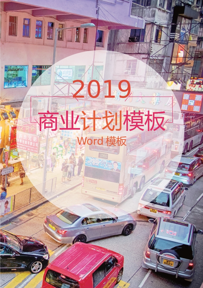 精美圖表結(jié)合商業(yè)計(jì)劃模板
