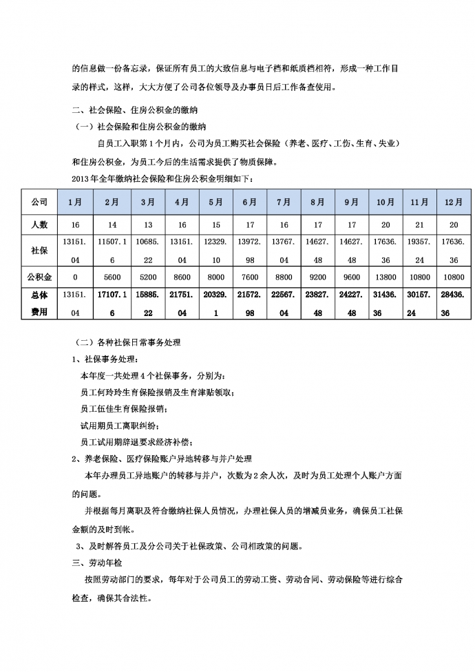 員工關(guān)系崗位工作計劃-1
